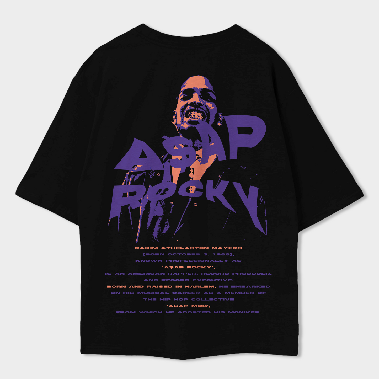 A$AP ROCKY - Oversized T-Shirt [WIKIDRIP]