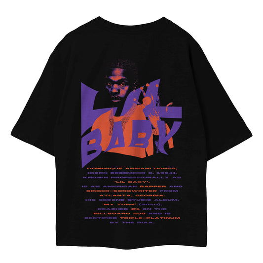 LIL BABY - Oversized T-Shirt [WIKIDRIP]