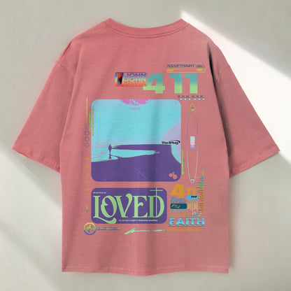 1 JOHN 4:11 - Oversized T-Shirt [FAITH]