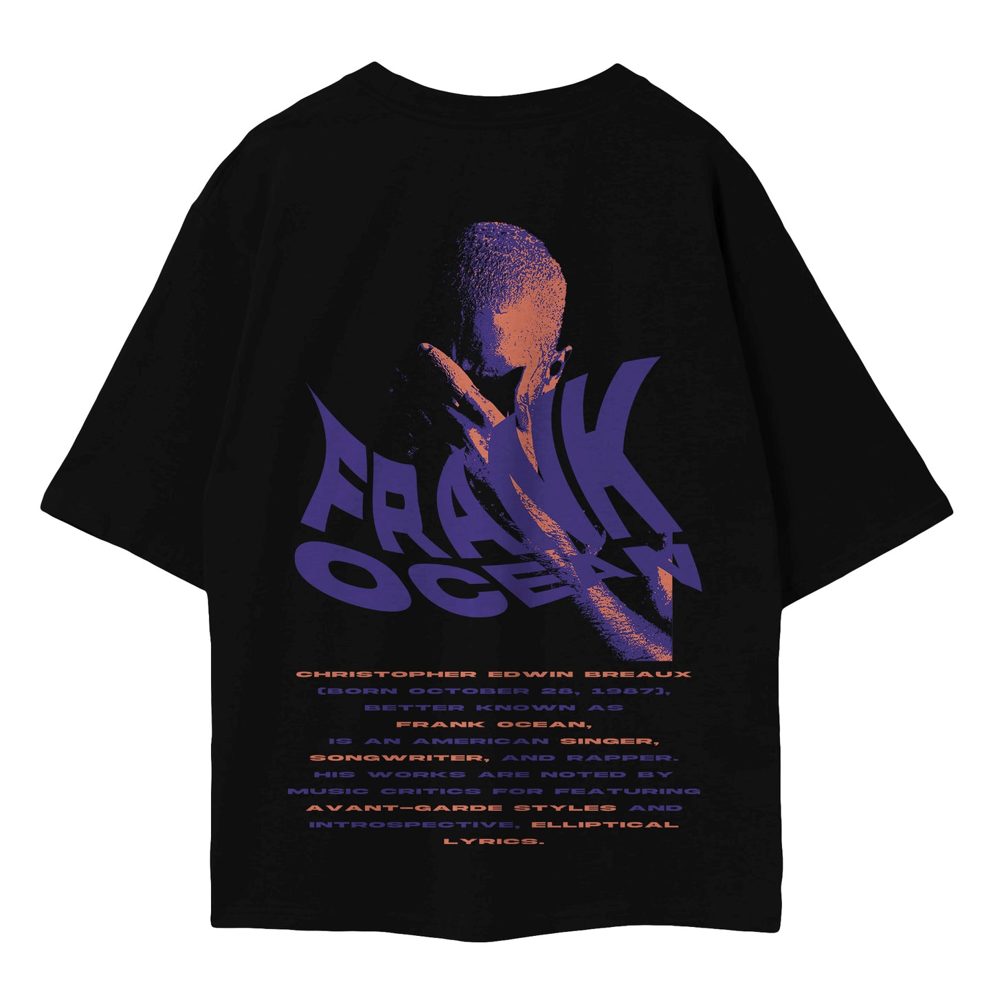 FRANK OCEAN - Oversized T-Shirt [WIKIDRIP]