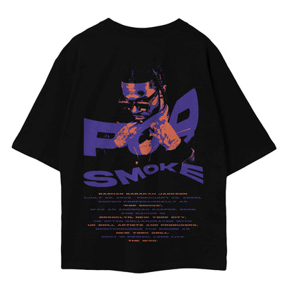 POP SMOKE - Oversized T-Shirt [WIKIDRIP]