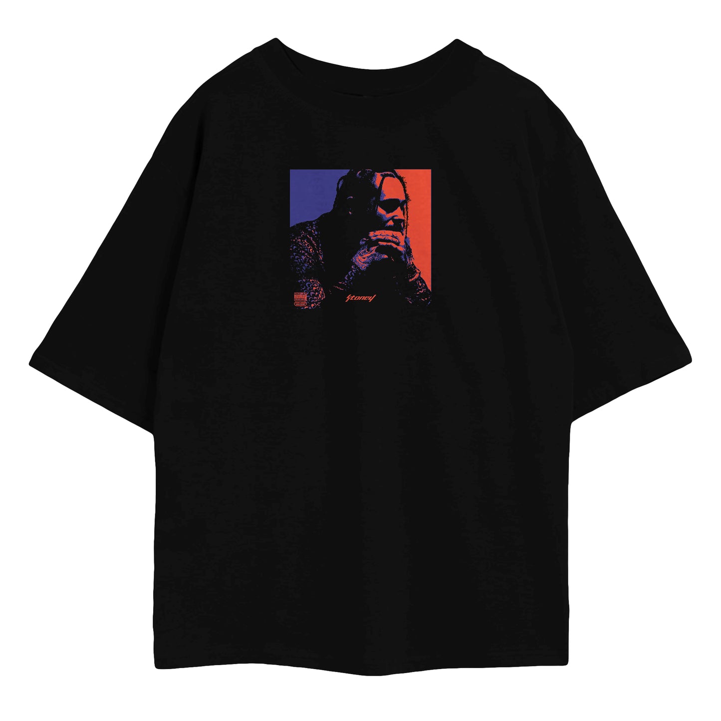 POST MALONE - Oversized T-Shirt [WIKIDRIP] – Theplug
