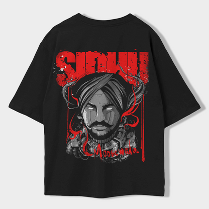 SIDHU MOOSE WALA - "KINGPINGS" OVERSIZED T-SHIRT